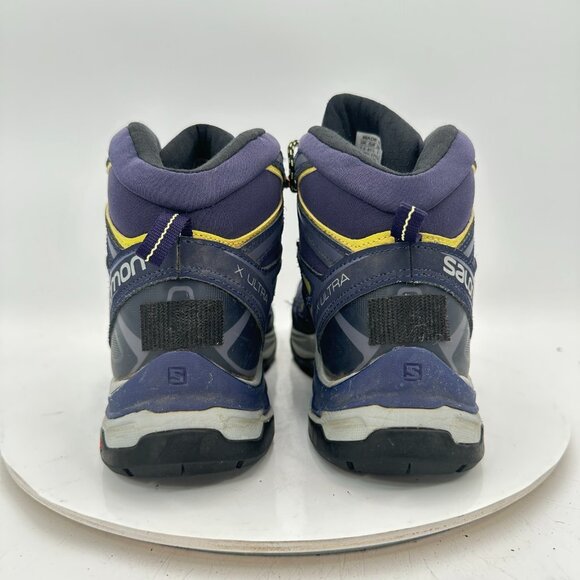 Salomon X Ultra Mid 2 GTX Gore-Tex Women Size 9 398691 Blue Black Hiking Boot - Picture 5 of 11